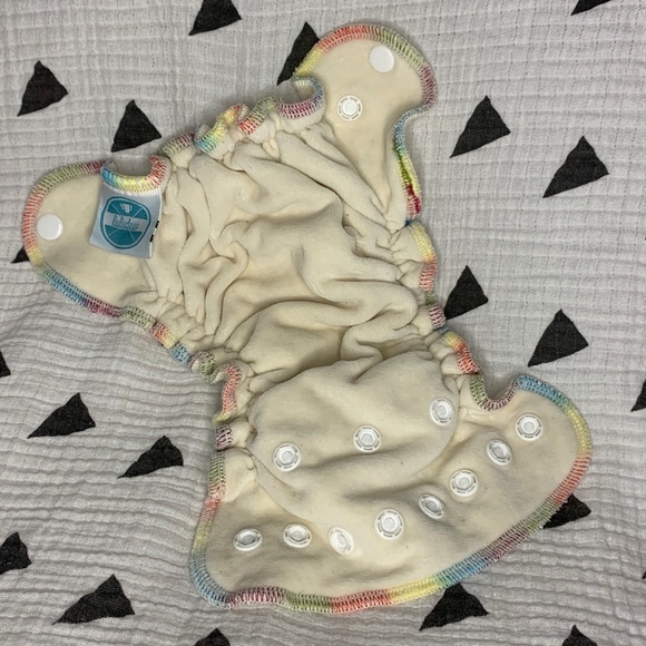 Luludew Size 1 Fitted Cloth Diaper EUC - Picture 1 of 7